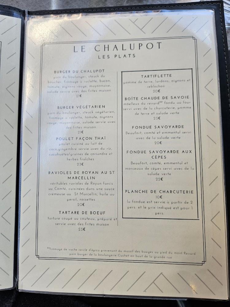 le chalupot - Menu Image 3
