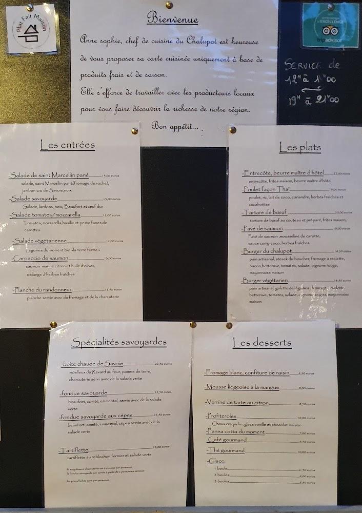 le chalupot - Menu Image 4